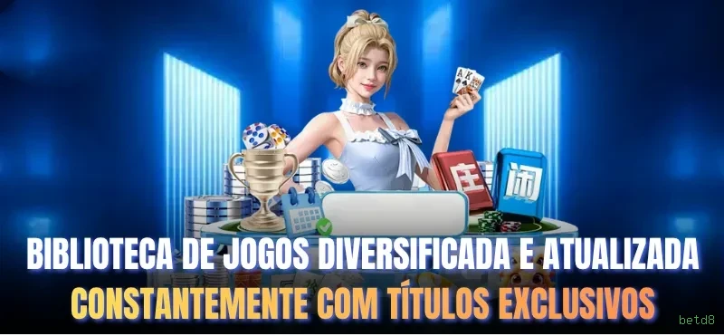 Imagem promocional do aplicativo mobile da betd8